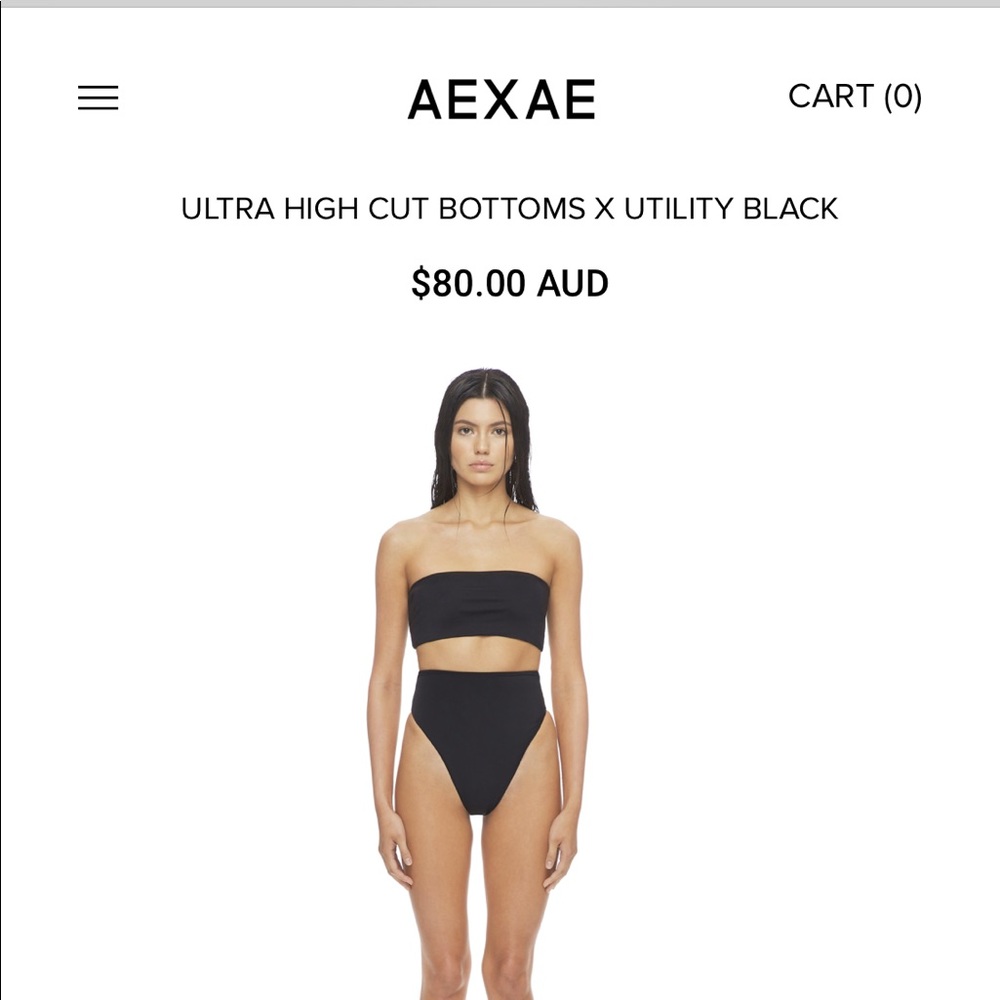 Aexae Swim High Rise bottom